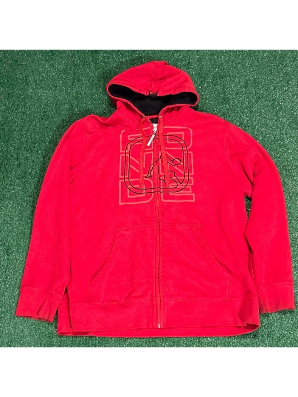 And1 Red Zip Up Jacket | XLDescription:Red And1...